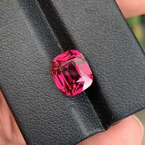 African Spinel Natural <b>Cushion</b> Cut Pink Fine Loose Gemstone Zubeda Gems Third Party Appraisal for Jewelry Making Wholesale - Product Image 2