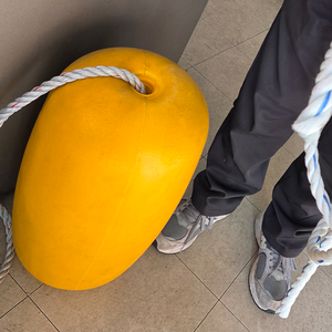 Boa Galleggiante EVA di Alta Qualità 500mm Gialla per Recinzioni Oleose e Contenimento Sversamenti Marini Prodotta in Corea - Product Image 3