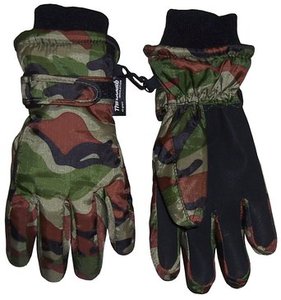 Gants chauffants unisexes personnalisés camouflage hiver ski imperméables isolés thermiquement antidérapants à doigts complets pour snowboard et chasse - Product Image 5