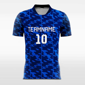 Camisetas de Fútbol Personalizadas al Por Mayor, de Alta Calidad y Bajo Precio, Manga Corta, 100% Poliéster, Uniforme de Entrenamiento, Servicio OEM - Product Image 4