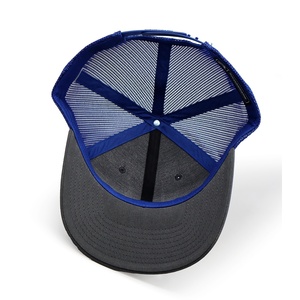 Customized Mesh Trucks,6 Panel Cotton Trucker Sun Shade Men and Women Breathable Mesh - Product Image 2