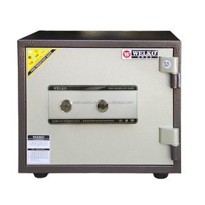 Boîte de serrure de casier de dépôt de coffre-fort d'argent de fashional - Product Image 1