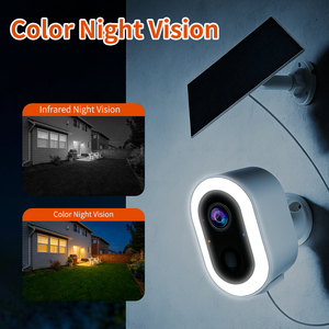 Cámara de Seguridad WIFI Solar Inalámbrica, Aplicación Tuya, Batería de 5200 mAh, Detección PIR de 3MP, Audio Bidireccional, Cámara CCTV para Exteriores - Product Image 4