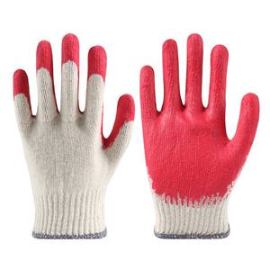 Gants de sécurité thermiques en coton tricoté sans couture, enduits de latex, antidérapants, durables, protection des mains EPI, utilisation industrielle, cyclisme - Product Image 1