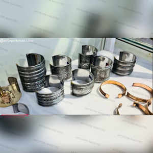 Nouveau Bracelet Thérapeutique Ajustable en Cuivre Pur de Qualité Supérieure pour Améliorer la Circulation Sanguine, Bijoux Faits Main en Métal - Product Image 4