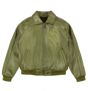 OEM Private Label Men Stock Drop Shipping Pu Leather <b>Jacket</b> - Product Image 3