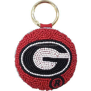 Durable Fabric Eco-Friendly Strong Lightweight Adjustable Alabama Crimson Tide Beaded Keychain Handmade University Bag Accessory - Product Image 2