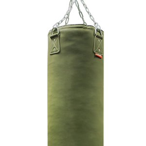 Sac de frappe professionnel Boerllon, revêtement en cuir, rembourrage en coton, design léger et écologique pour l'entraînement de boxe des adultes - Product Image 1