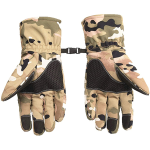 Guantes cálidos impermeables para invierno, antideslizantes, para pesca, caza, esquí, camping, guantes aislantes para tiro en invierno - Product Image 1