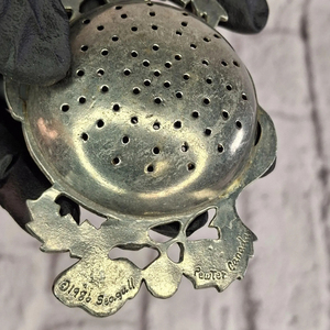 Popular Design Brass <b>Tea</b> Strainer Herbal <b>Infuser</b> Excellent Quality Brass <b>Tea</b> Filter Strainer Lowest Price From Indian Exporter - Product Image 6