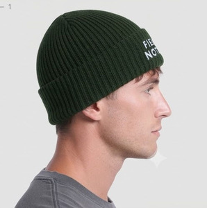 Men's Premium Embroidery <b>Fleece</b> Fisherman <b>Beanie</b> Folded Cuff Winter Knit Dock Cap Custom Logo Soft Warm <b>Beanie</b> OEM ODM - Product Image 5