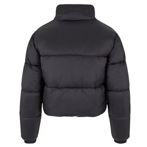 Chaqueta Acolchada Negra de Alta Calidad para Mujer, Estilo Nuevo, Personalizada de Fábrica, Invierno, Exterior, Impermeable, Cierre de Cremallera - Product Image 2