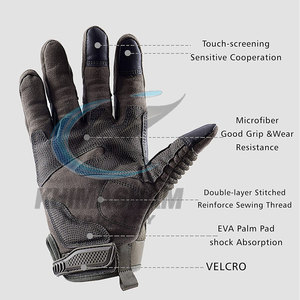 ถุงมือมอเตอร์ไซค์หนังระบายอากาศ แห้งเร็ว สำหรับผู้ชาย ใช้สำหรับขับขี่กลางแจ้ง แข่งรถ ราคาถูก มีสินค้าในสต็อก - Product Image 5