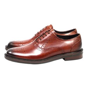 Chaussures Oxford modernes à bout rond en cuir verni pour hommes, finition brillante, style formel pour les fêtes, vente en gros - Product Image 5