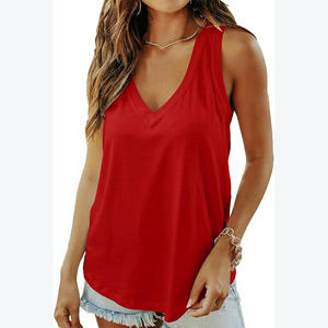 Débardeur en tricot pour femme à col carré, sans manches, couleur unie, respirant, écologique, séchage rapide, style décontracté, coupe haute - Product Image 3