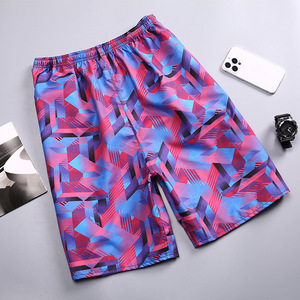 Shorts de bain pour hommes de qualité supérieure, séchage rapide, polyester respirant, shorts de surf d'été, taille élastique, vêtements de bain décontractés, shorts de plage - Product Image 4