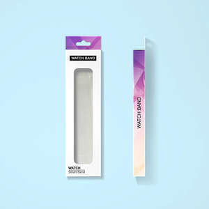 Caja de Papel para Reloj Apple, Material Reciclado, Universal, con Ventana, Directo de Fábrica - Product Image 3