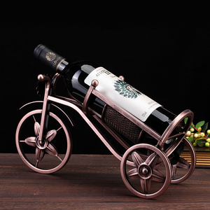 Porte-bouteilles décoratif en métal pour la présentation du vin rouge, idéal pour les articles de décoration intérieure - Product Image 3