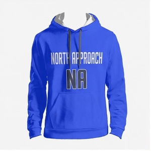 Hoodie surdimensionné élégant pour homme, design vintage délavé avec poche avant, confortable, personnalisable pour l'hiver. - Product Image 6