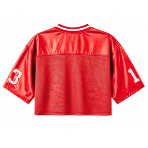 Delta |   Sigma |   Theta Sorority Camiseta de malla para mujer, top corto, camiseta deportiva de manga corta, número 13, camiseta informal transpirable para mujer - Product Image 5