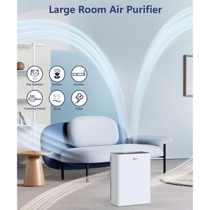 72968323 Purificateur d'air domestique de 160 m2 avec filtre à charbon actif pour particules de 0,3 micron, fonction d'aromatisation, purificateur d'air HEPA PM2.5 - Product Image 3