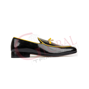 Mocasines Casuales de Cuero Genuino Hechos a Mano, de Lujo, para Hombre, Uso Diario, Sin Cordones, Fabricantes de Zapatos - Product Image 1