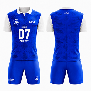 Nueva Llegada 2026: Conjunto de Camiseta y Pantalones Cortos de Fútbol Personalizables por Sublimación, Unisex, Resistentes al Viento, Antibacterianos, de Secado Rápido y Transpirables, 100% - Product Image 1