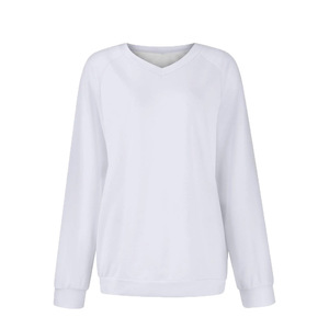 Sweat-shirt d'hiver personnalisé pour femme, écologique, respirant, coupe-vent, en polaire polyester/coton, avec motif gaufré/broderie sur le devant. - Product Image 1