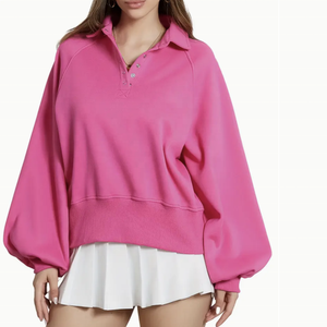 Sweatshirt à capuche surdimensionné au design personnalisé pour femmes sweatshirt à capuche épais et surdimensionné pour femmes sweatshirts à capuche surdimensionnés de haute qualité pour femmes - Product Image 5