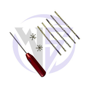 2.0mm Titanium Straight Maxillofacial Plate and <b>Screw</b> <b>Set</b> 20 Hole 104 Pieces with Screwdriver - Product Image 6