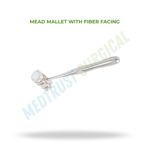 ค้อนกระแทกกระดูกแบบมีด้ามไฟเบอร์ ขนาด 8 นิ้ว สำหรับศัลยกรรมกระดูกสันหลังและกระดูก ใช้ในงานศัลยกรรมกระดูกและข้อ - Product Image 2