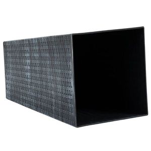 3 vasi di drenaggio grigi per piante da interno e balconi - Product Image 3