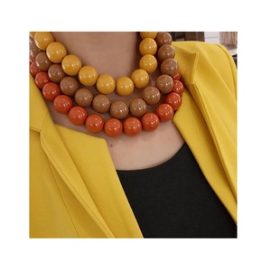 Collar de Resina Transparente, Joyería Hecha a Mano, Colgante APEX ALIGN, Estilo Lindo para Mujer, Accesorios de Moda para Fiestas y Ocasiones Especiales, Venta al Por Mayor - Product Image 1