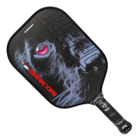 Raquette de squash en fibre de qualité professionnelle, balles de haute qualité, pagaie de pickleball entièrement personnalisable OEM ODM TOPPRO T7003 Polymère
