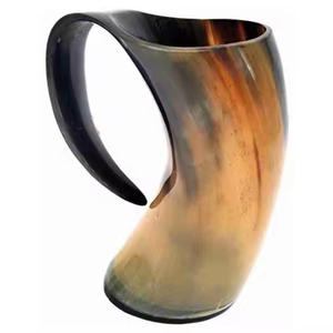 Auténtico Jarro Vikingo de Cuerno de Búfalo, Ideal para Beber, 100% Seguro para Alimentos, Disponible a Bajo Precio - Product Image 4