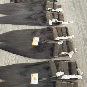 Pelucas Frontales de Cabello Remy de Lujo de 28 Pulgadas, las Más Vendidas de Fábrica en Vietnam, Extensiones de Cabello Humano con Textura Rizada/Ondulada, Todos los Colores, las Mejores - Product Image 1