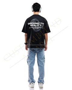 Nueva Camiseta de Manga Corta para Hombre, Tejida en Algodón Orgánico 100% de Alto Gramaje, Diseño Personalizado, Corte Regular, Cuello Redondo, Ecológica y Transpirable - Product Image 3