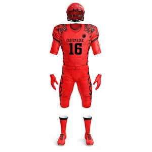 High Professional <b>Hot</b> Sale Comfortable Breathable New Design Custom Colors Sizes Available Sport Wear American Football Uniform - Product Image 1