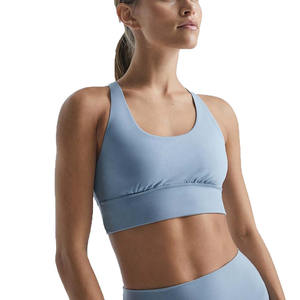 Vêtements de sport pour femmes, ensembles de shorts et de soutien-gorge de sport pour le yoga, ensemble court d'été de haute qualité pour femmes en coton - Product Image 2