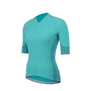 Conjuntos de Maillots de Ciclismo Ligeros Personalizados para Mujer, Ropa Deportiva de Verano de Manga Corta, Resistente al Viento, Transpirable, Antiencogimiento, Tejido de Malla - Product Image 4
