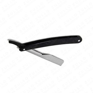 High Quality Professional Straight <b>Barber</b> Razor Stainless Steel Replaceable Gold <b>Blade</b> Holder OEM Custom Branding - Product Image 3