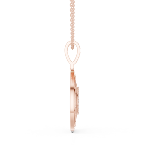 Collier pendentif rond en argent serti de diamants VVS, style classique, à porter tous les jours, charme en diamant naturel couleur G, bijoux unisexe - Product Image 6