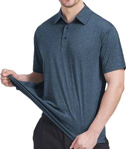 Camiseta de Verano para Hombre, Estilo Nuevo, Tejido de Sarga Teñido con Hilo de Primera Calidad, Ligera, Transpirable, Manga Corta, Logotipo Personalizado, a la Moda - Product Image 4