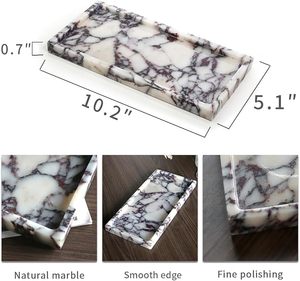 Plateau à fruits en marbre de qualité supérieure, prix d'usine, pour centre de table, hôtel de luxe, restaurant et décoration intérieure - Product Image 3