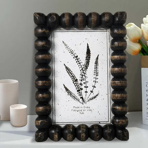 Marco de Fotos Rústico Vintage Hecho a Mano de Madera de Mango Sólida de Diseño Artesanal de Brownwood, Exhibición de Mesa de Primera Calidad - Product Image 4