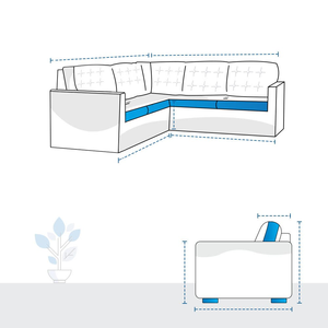 ผ้าคลุมโซฟาแบบตัวแอล 600D ผ้าอ๊อกซ์ฟอร์ดอย่างดี ผลิตตามสั่ง ผลิตในเวียดนาม ดีไซน์ทันสมัยเรียบง่าย สำหรับเฟอร์นิเจอร์ระเบียง ผ้าคลุมโซฟา 1 ชิ้น - Product Image 2
