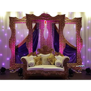 โครงไฟเบอร์สำหรับตกแต่งงานแต่งงาน ฉากหลังสไตล์โมเดิร์น แผงเวทีดีไซน์ทันสมัย พร้อมโซฟา ผลิตในออสเตรเลีย สำหรับงานอีเว้นท์ - Product Image 1