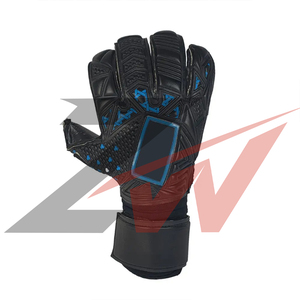 Guantes de Portero con Logotipo Personalizado, Guantes Profesionales de Protección, Cierre Ajustable con Gancho y Bucle, Protección para los Dedos, Fútbol - Product Image 2