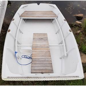 Bote de Remo Pequeño Atkin Rinky Dink de 7 pies, Construido a Medida con Madera Compuesta - Product Image 3