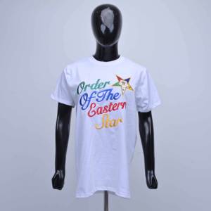 Camisetas Casuales de Manga Corta con Cuello Redondo Blancas de Algodón Bordadas con Logotipo Personalizado de Alta Calidad para Mujer, Venta al Por Mayor - Product Image 1